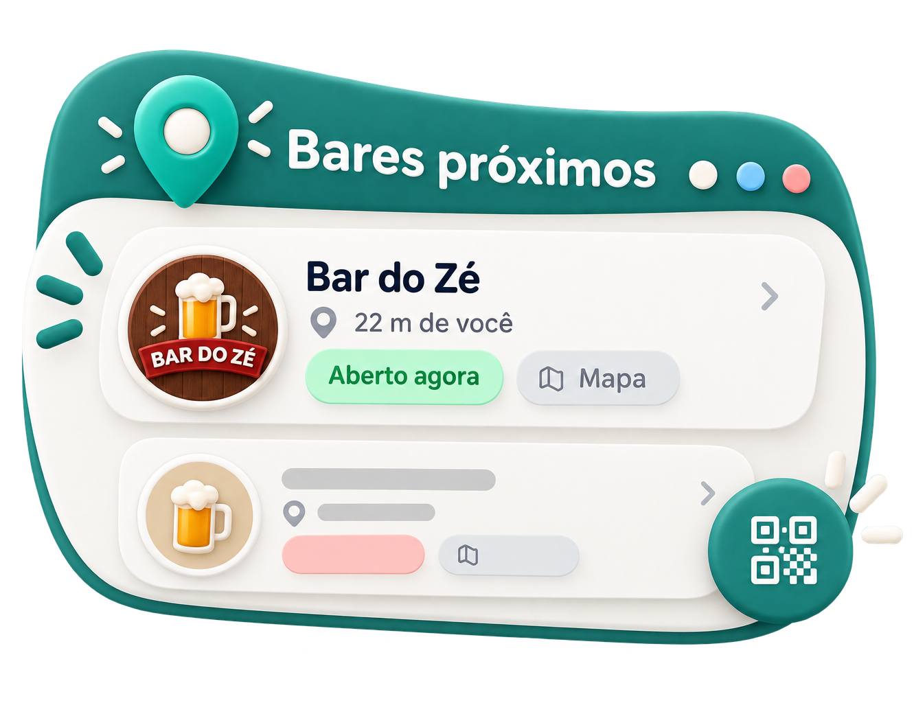 Detalhes do bar no app Pubber